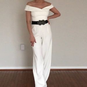 (Black Halo) White Jumpsuit
